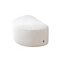 Hocker Mio halbrund Cord off white