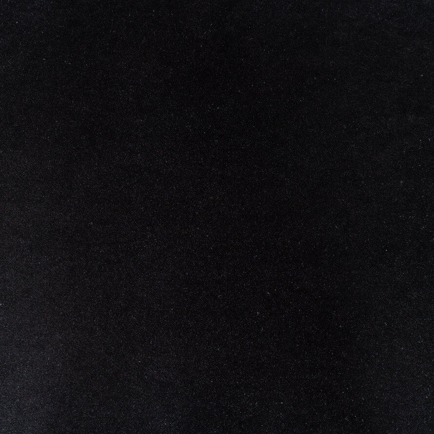 Ecksofa Memphis Samt schwarz links