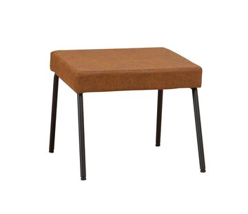 Bronx71 Hocker Espen Eco-Leder cognac