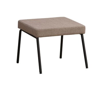 Bronx71 Hocker Espen recycelter Stoff taupe
