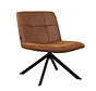 Ledersessel Eevi cognac drehbar