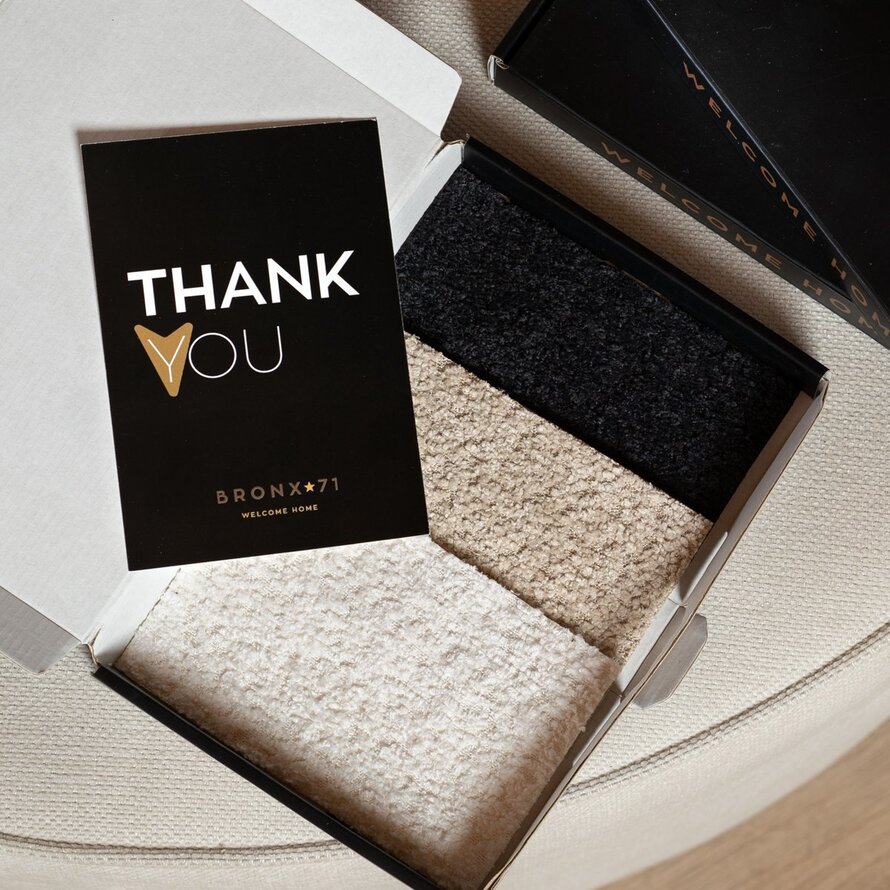 Stoffmuster-Set Catch me Bouclé