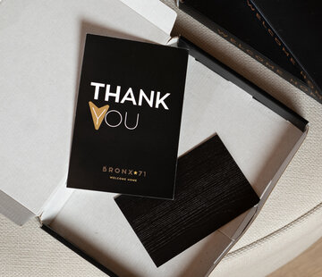 Bronx71 Melamin Muster schwarz