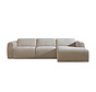 Ecksofa Maine Chenille beige rechts