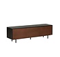 TV-Schrank Thomas schwarz / Eiche dunkel 150 cm