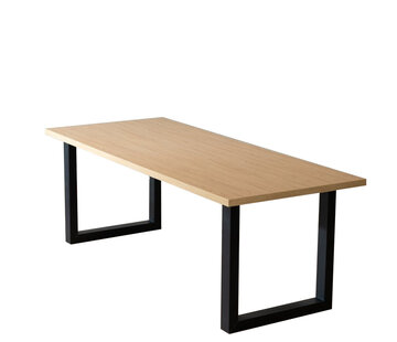 Bronx71 Esstisch Alec Eichenlook Melamin 220 x 90 cm