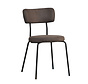 Esszimmerstuhl Lyon Eco-Leder anthrazit