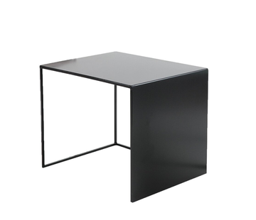 Bronx71 Couchtisch Bianca Metall schwarz 37 cm hoch