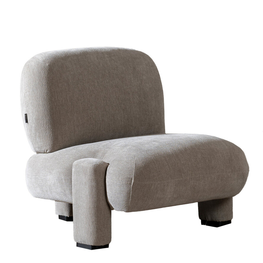 Sessel Louise Chenille taupe