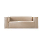 Samt Sofa Memphis 2,5-Sitzer beige