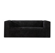 Bronx71 Chenille Sofa Memphis 2,5-Sitzer schwarz