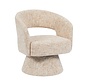 Sessel Josh drehbar Chenille beige