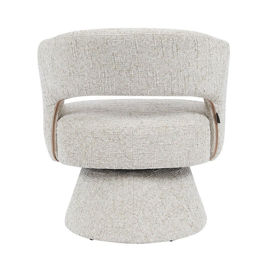 Sessel Josh drehbar Chenille taupe