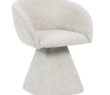 Bronx71 Stuhl Lenn drehbar Chenille taupe