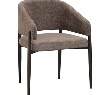 Bronx71 Stuhl Bret Samt braun