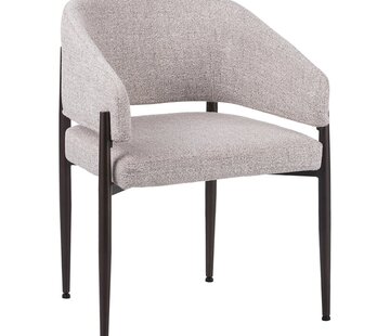 Bronx71 Stuhl Bret Stoff off white/braun