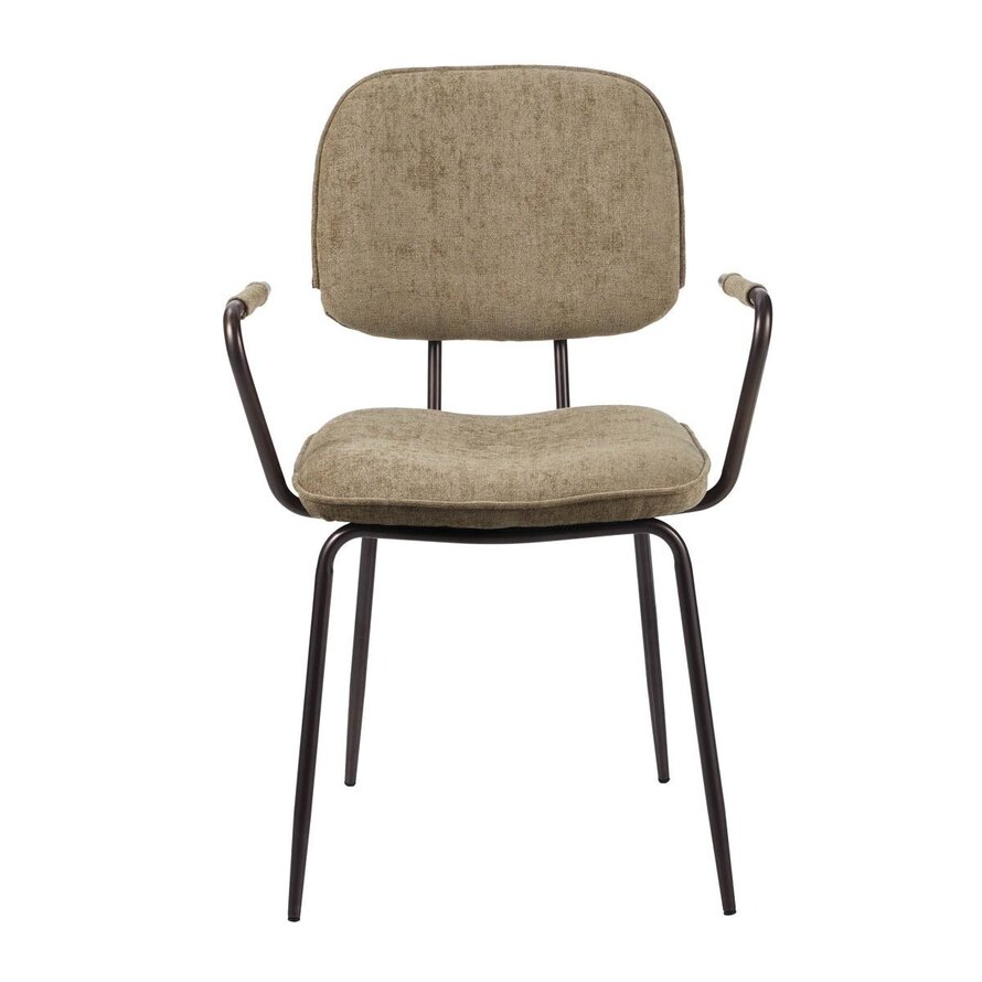 Stuhl Jethro Samt taupe
