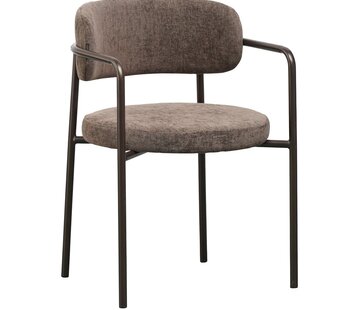 Bronx71 Stuhl Gio Samt braun