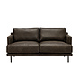 Leder Sofa Denver 2,5-Sitzer anthrazit