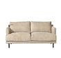 Design Sofa Denver 2,5-Sitzer Stoff taupe