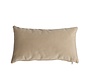 Samt Kissen Anna creme 25x45 cm