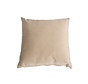 Samt Kissen Anna beige 45x45 cm