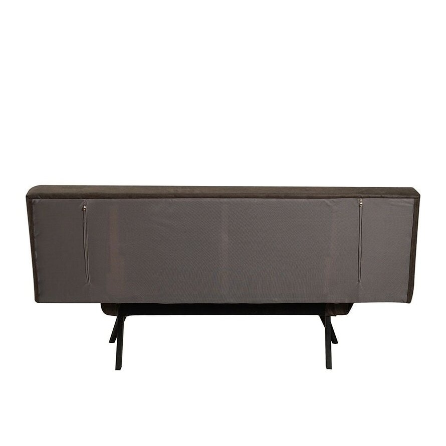 Schlafsofa 1,5-Sitzer  Timo Eco-Leder anthrazit