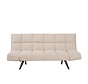 Schlafsofa 1,5-Sitzer Timo recycelter Stoff beige
