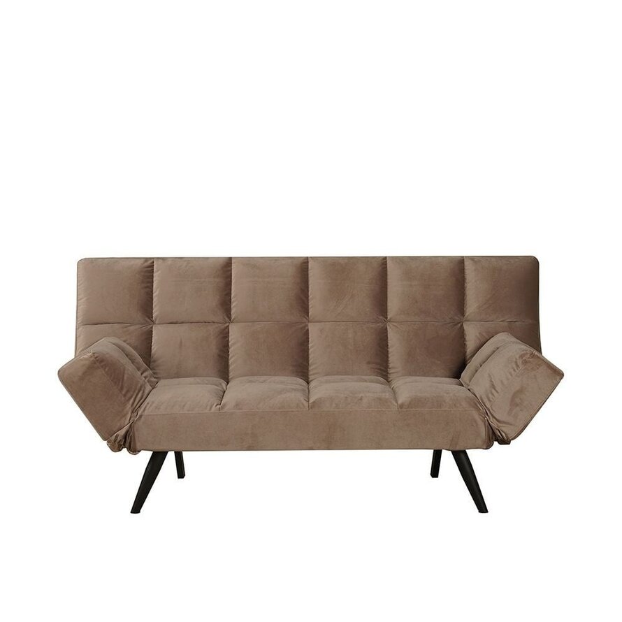 Schlafsofa 1,5-Sitzer Timo Samt taupe