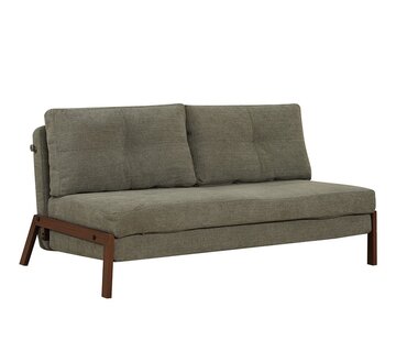 Bronx71 Schlafsofa 2-Sitzer Mikko recycelter Stoff grün