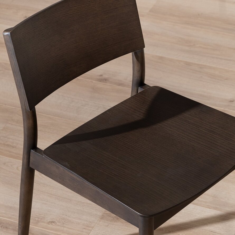 Stuhl Juno Eiche dunkel