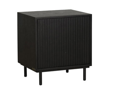 Bronx71 Nachttisch Shelly schwarz 50x40x55 cm