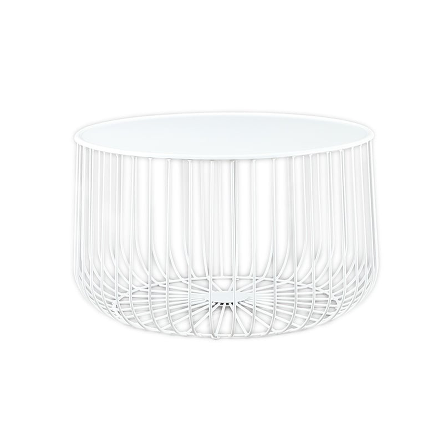 Couchtisch Senna Metall weiß