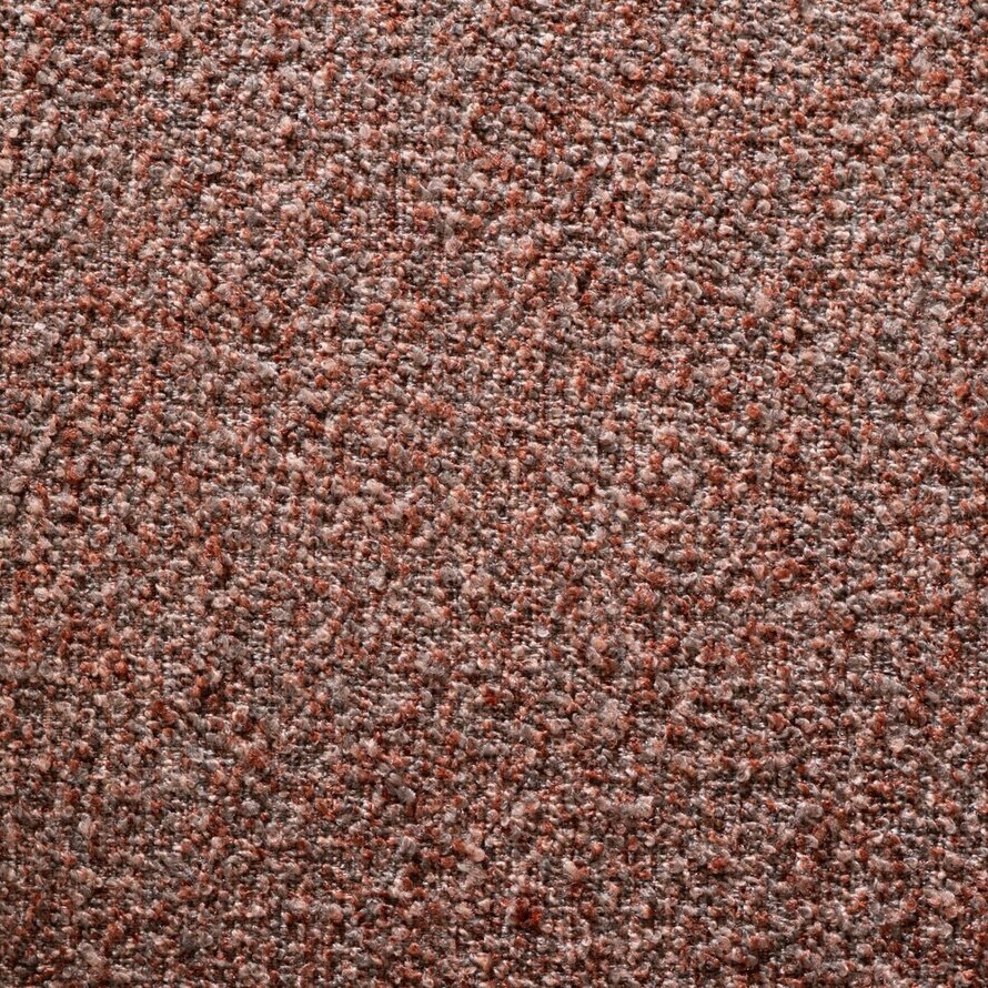 Sofa Maine 2,5 Sitzer Bouclé rot/rosa