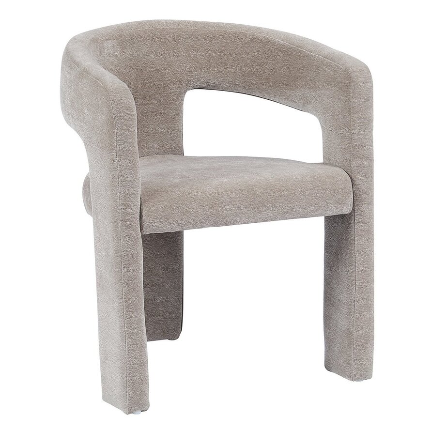 Stuhl Bibi Chenille taupe