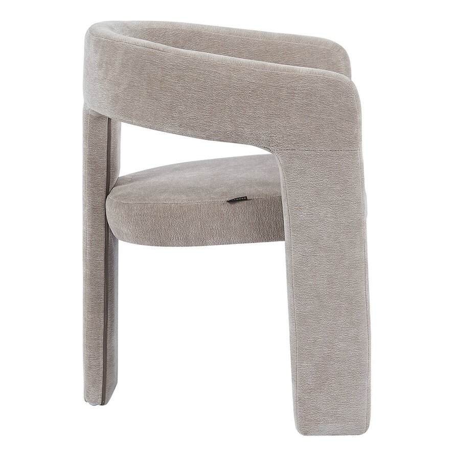 Stuhl Bibi Chenille taupe