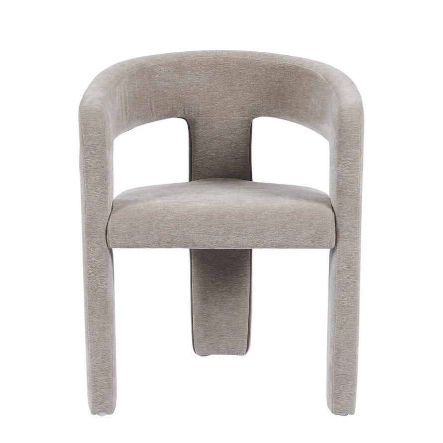 Stuhl Bibi Chenille taupe
