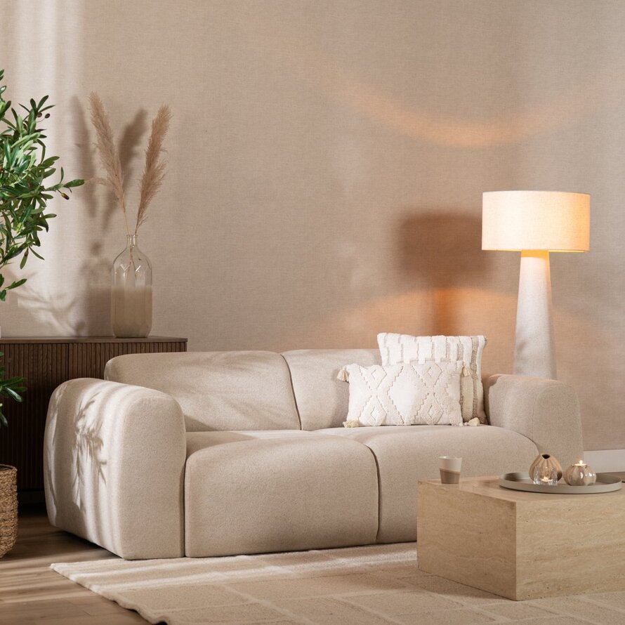 Sofa Maine 2,5-Sitzer Chenille beige