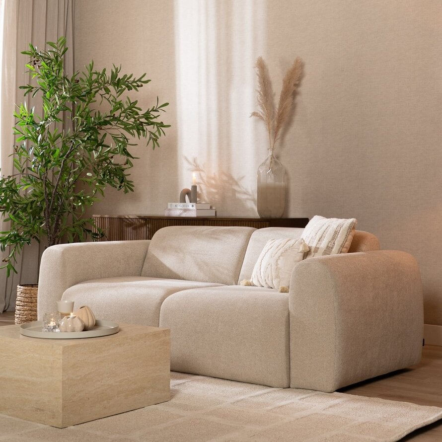 Sofa Maine 2,5-Sitzer Chenille beige