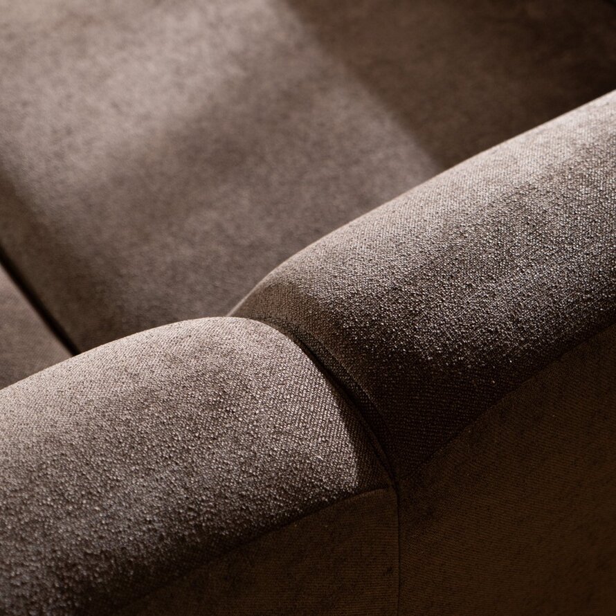 Sofa Maine 2,5-Sitzer Chenille braun