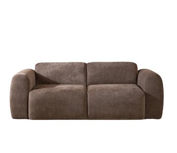 Bronx71 Sofa Maine 2,5-Sitzer Chenille braun