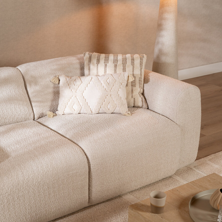 Sofa Maine 2,5-Sitzer Bouclé off white