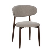Bronx71 Stuhl Lara Leinen taupe
