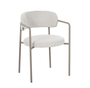 Bronx71 Stuhl Nicky Stoff meliert beige