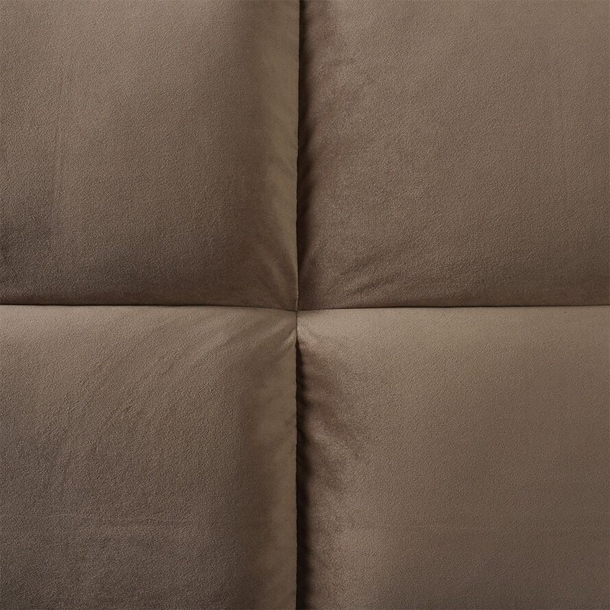 Schlafsofa 1,5-Sitzer Timo Samt taupe