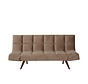Schlafsofa 1,5-Sitzer Timo Samt taupe