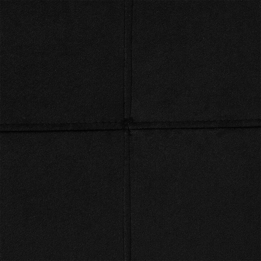 Schlafsofa 2-Sitzer Mikko Samt schwarz