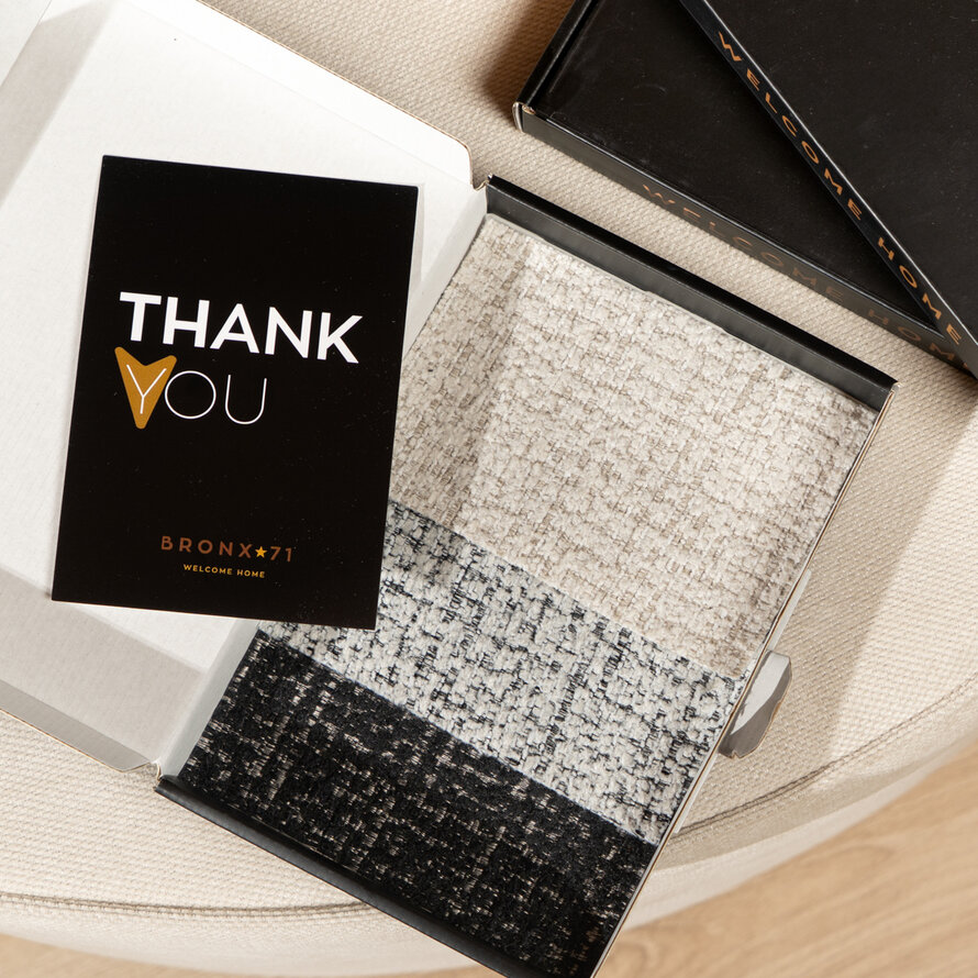 Stoffmuster-Set Disco meliert