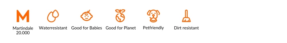 Cestino Stoffeigenschaften