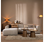 Ecksofa Maine Stoff taupe links